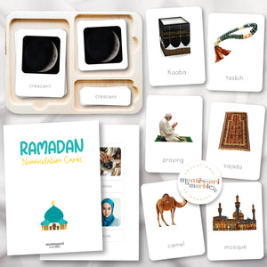 Ramadan Montessori Nomenclature Cards