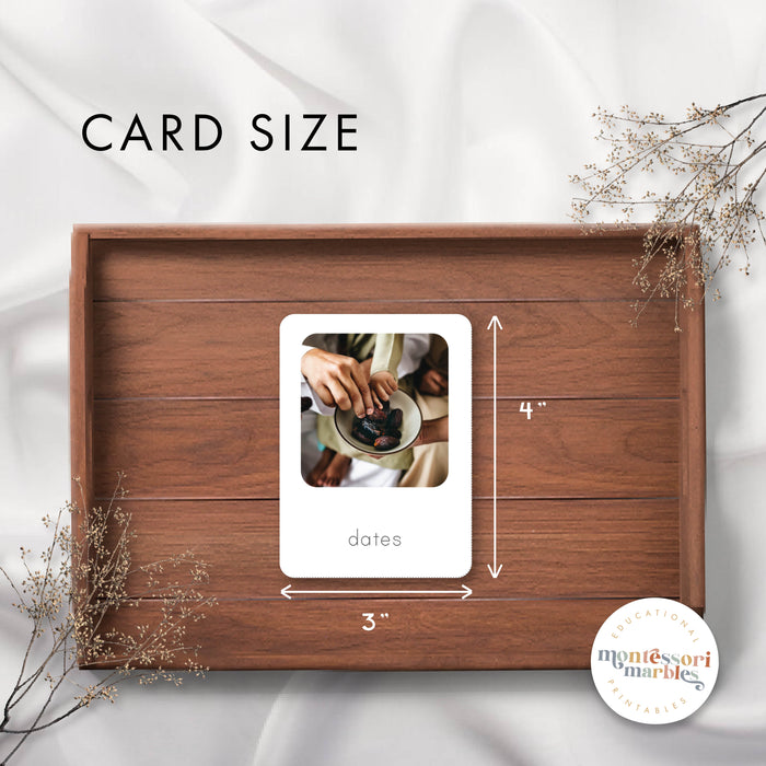 Ramadan Montessori Nomenclature Cards