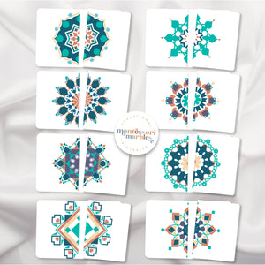 Ramadan Mandalas Symmetry Puzzles