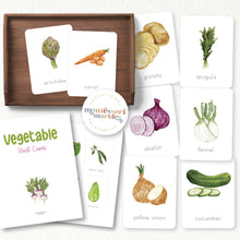 Load image into Gallery viewer, Vegetables Flash Cards
