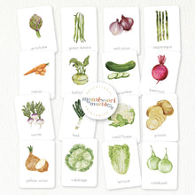 Load image into Gallery viewer, Vegetables Flash Cards
