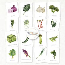 Load image into Gallery viewer, Vegetables Flash Cards
