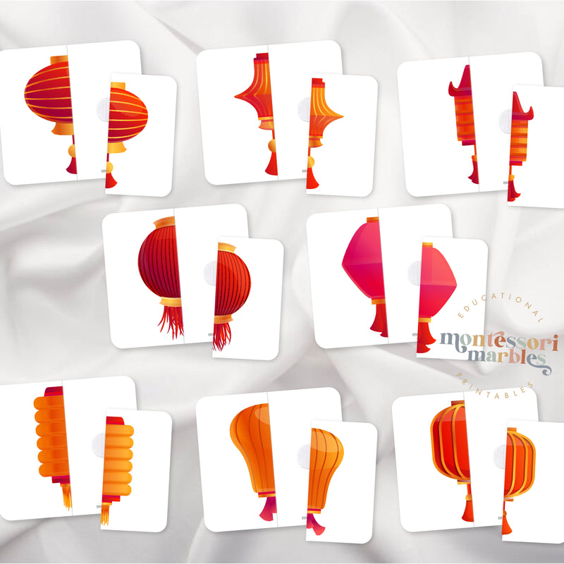 Lunar New Year Two-Piece Puzzles