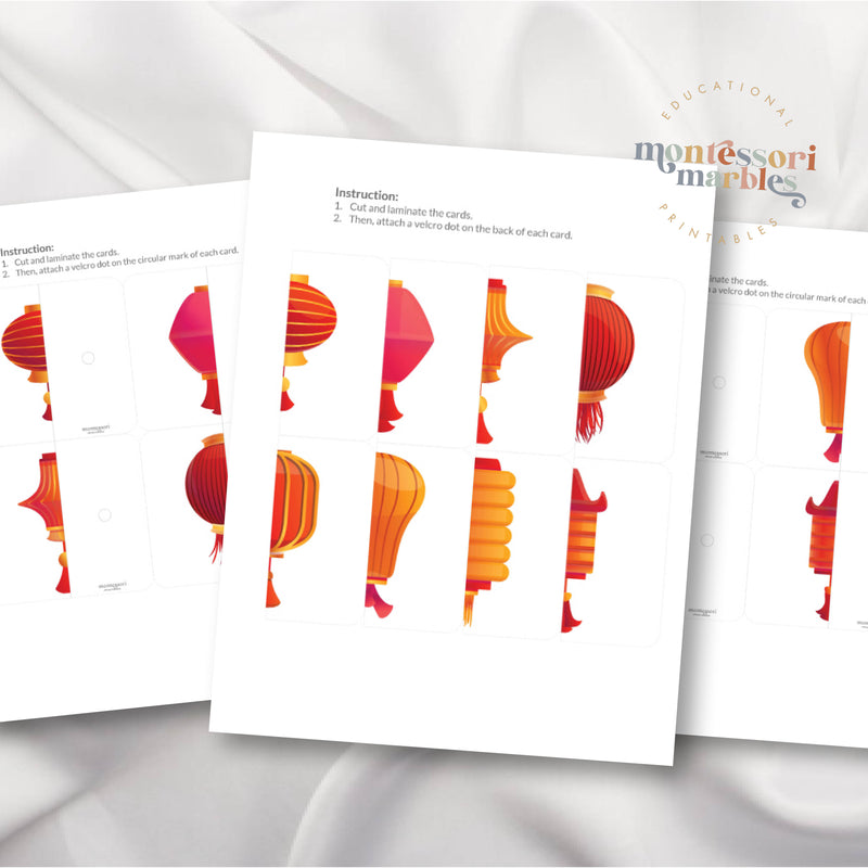 Lunar New Year Two-Piece Puzzles
