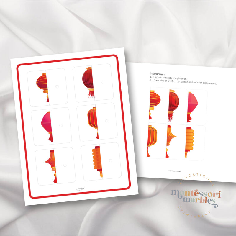 Lunar New Year Two-Piece Puzzles