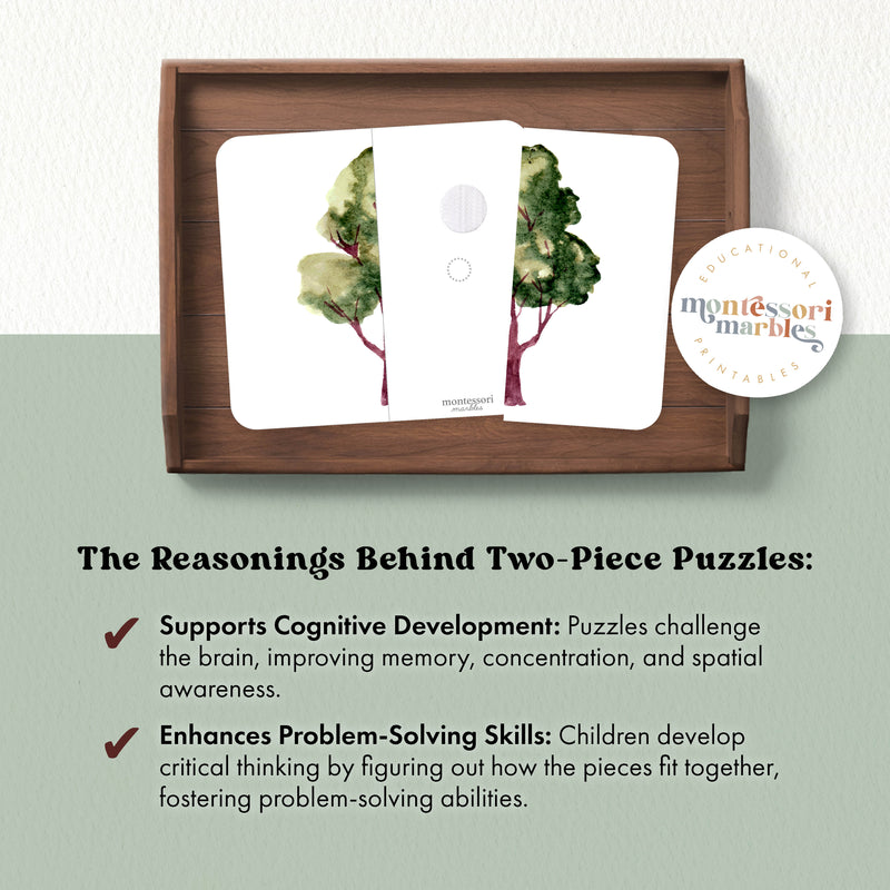 Tree Two-Piece Puzzles