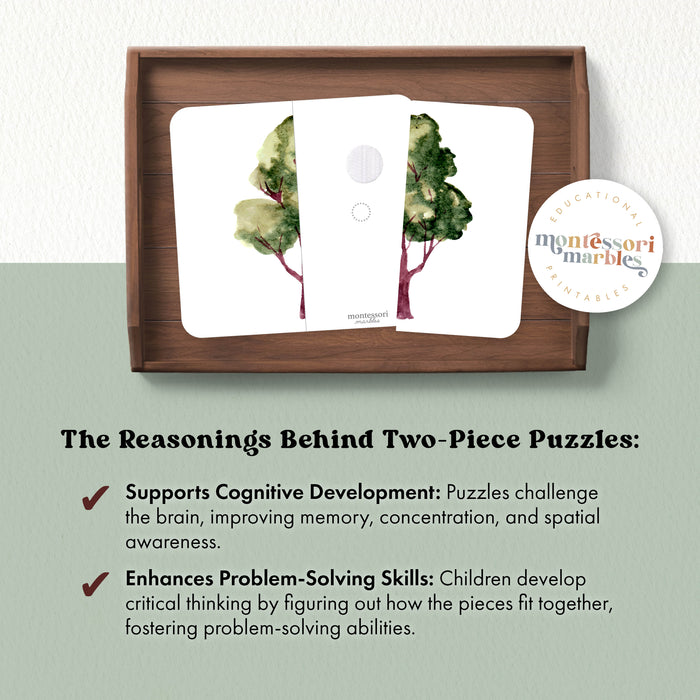 Tree Two-Piece Puzzles