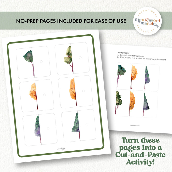 Tree Two-Piece Puzzles