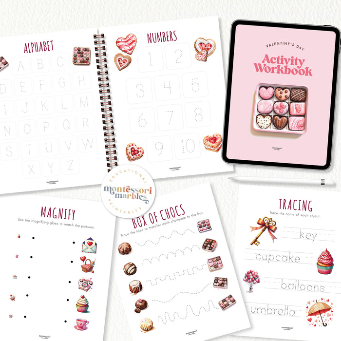 Valentine's Day Activity Workbook