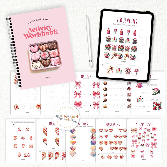 Valentine's Day Activity Workbook