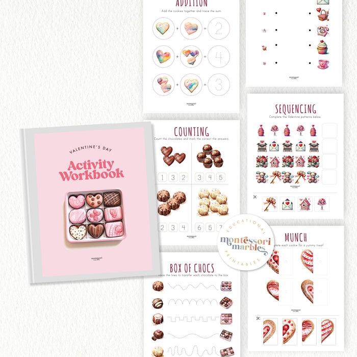 Valentine's Day Activity Workbook