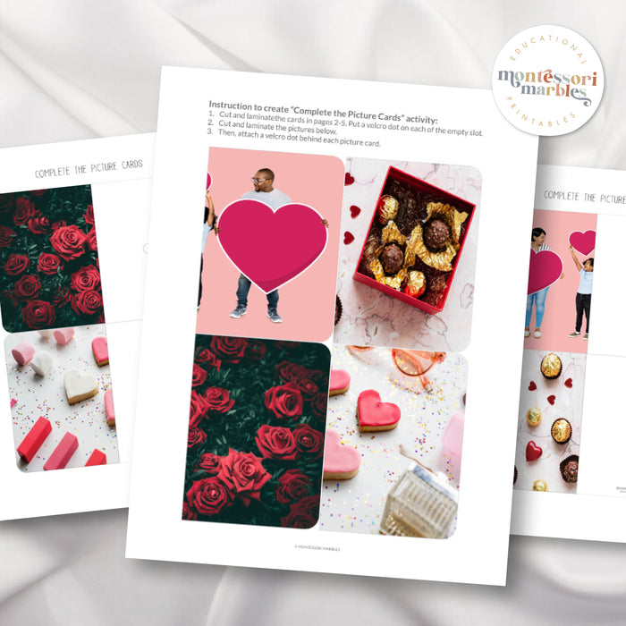 Valentine's Day Complete the Pictures