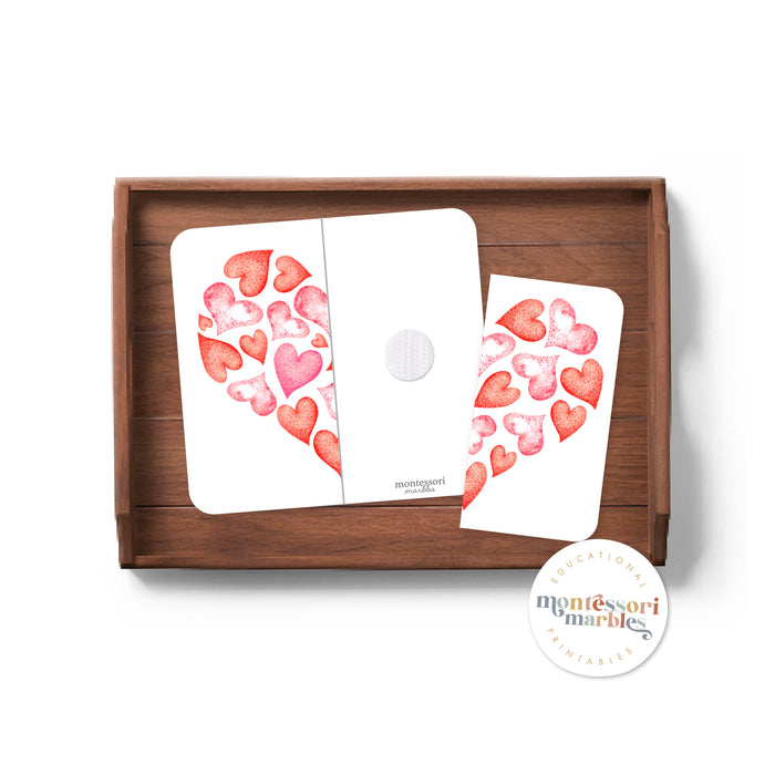 Valentine's Day Symmetry Puzzles