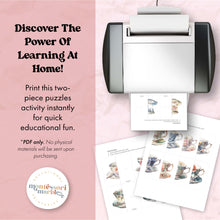 Load image into Gallery viewer, Vintage Teacups Two-Piece Puzzles
