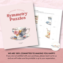 Load image into Gallery viewer, Vintage Teacups Two-Piece Puzzles
