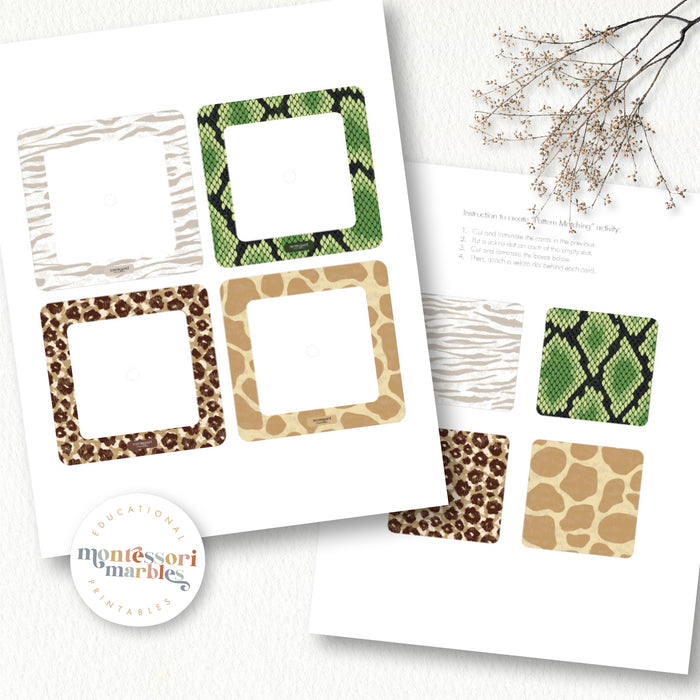 Wild Animals Pattern Matching