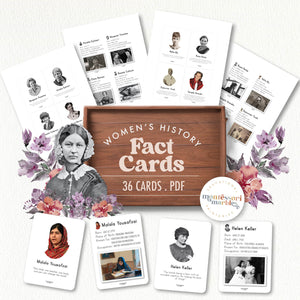 Women's History Month Fact Cards