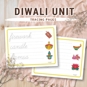 Diwali Cursive Handwriting