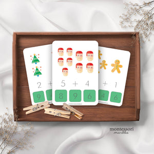Christmas Addition Clip Cards