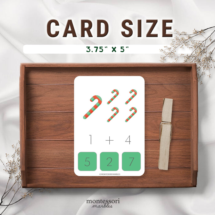 Christmas Addition Clip Cards