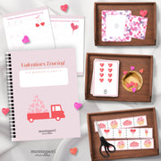 Valentine's Day activity bundle — collection of printable games and exercises