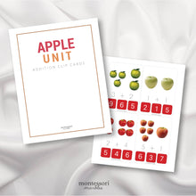 Load image into Gallery viewer, Apples Addition Clip Cards
