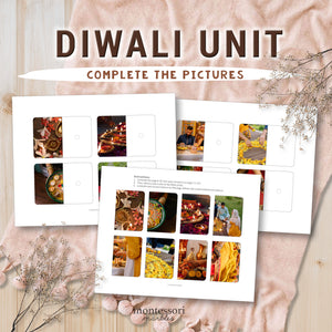 Diwali Complete the Pictures