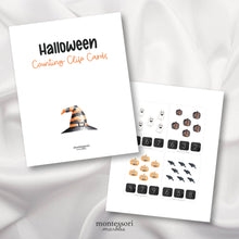 Load image into Gallery viewer, Halloween Counting Clip Cards

