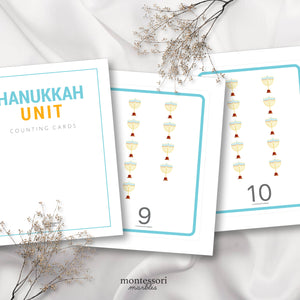 Hanukkah Counting 1 to 10