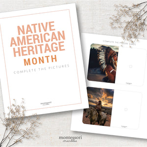 Native American Month Complete the Pictures