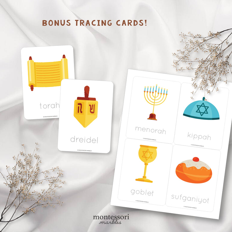 Hanukkah Tracing Activity