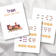 Load image into Gallery viewer, Train Addition Clip Cards
