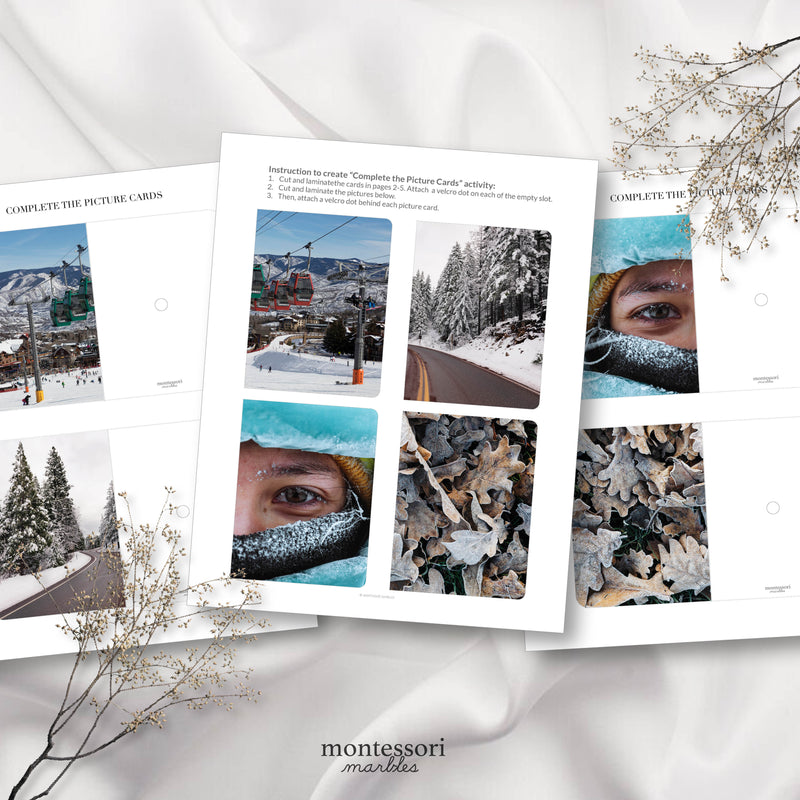 Winter Complete the Pictures