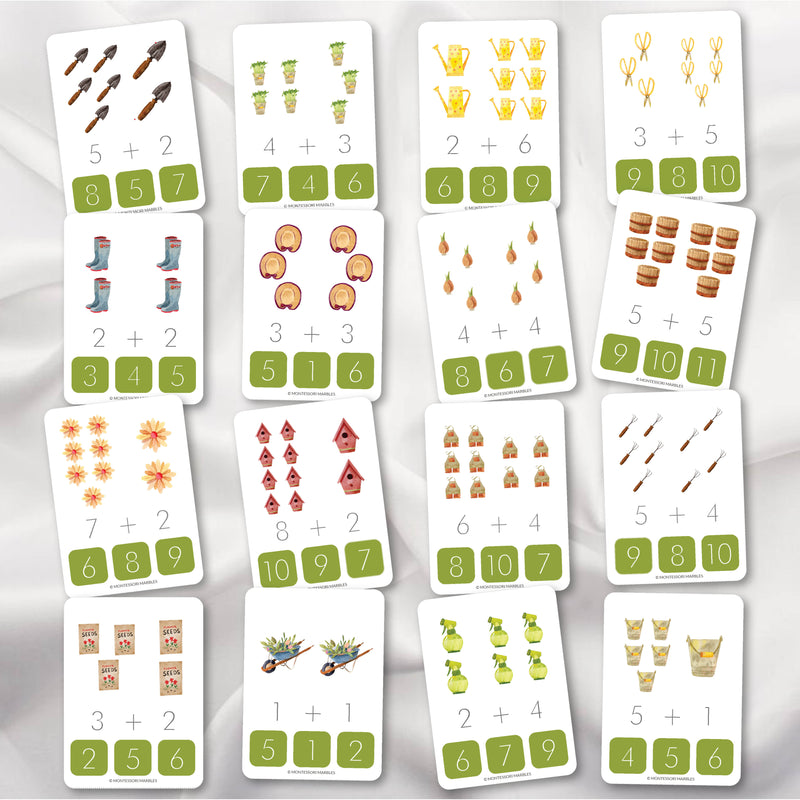Gardening Addition Clip Cards
