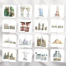 Load image into Gallery viewer, Landmarks Symmetry Puzzles

