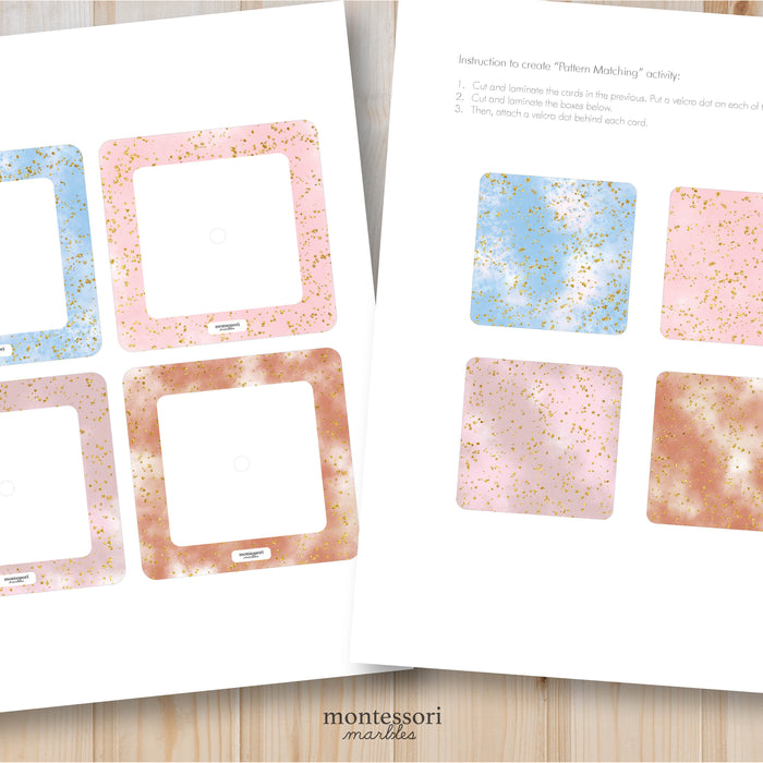 Celestial Golden Dust Pattern Matching