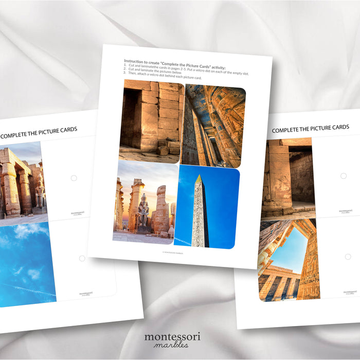Egyptian Hieroglyphs Complete The Pictures