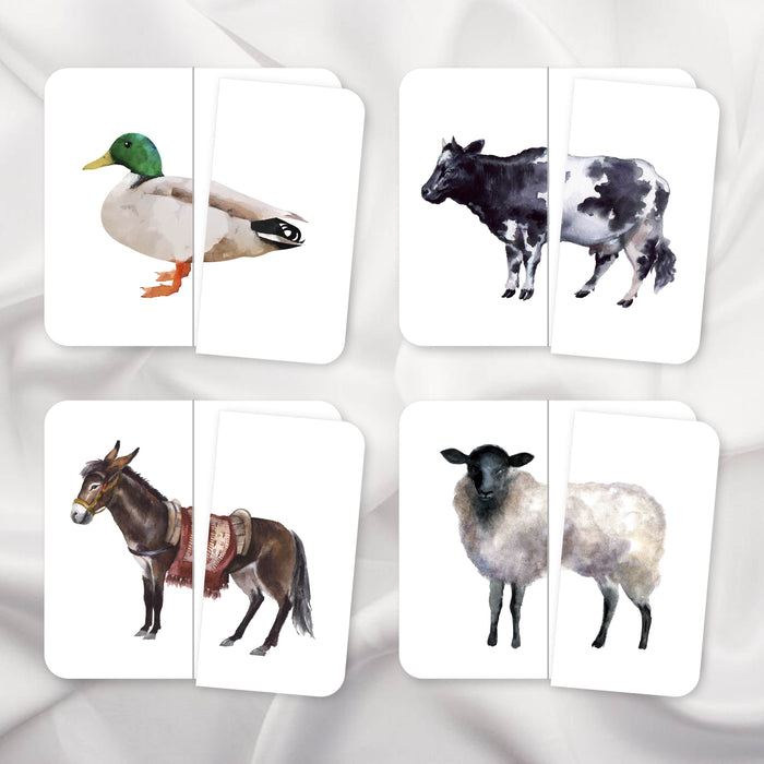 Symmetry Puzzles Animal Bundle