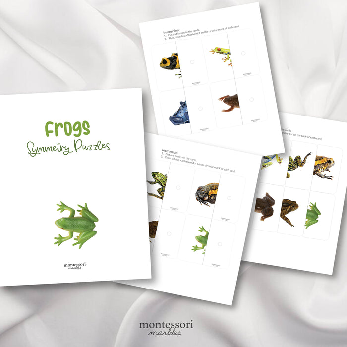 Symmetry Puzzles Animal Bundle