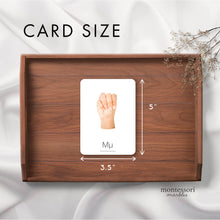 Load image into Gallery viewer, Greek Sign Language Nomenclature Cards
