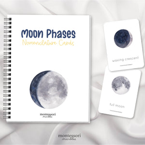 Moon Phases Nomenclature Cards