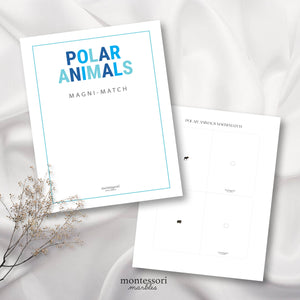 Polar Animals Magni-Match