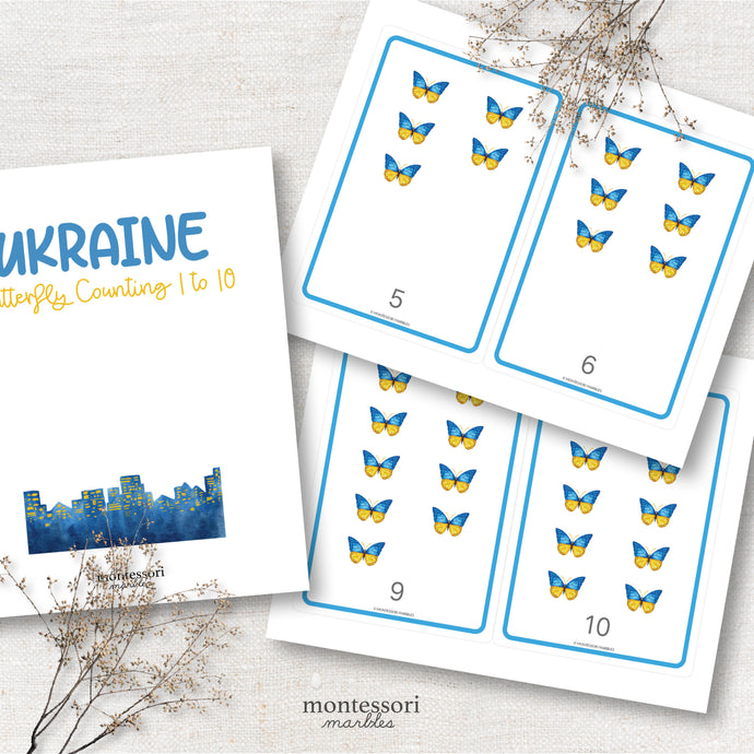 Ukraine Counting 1 to 10