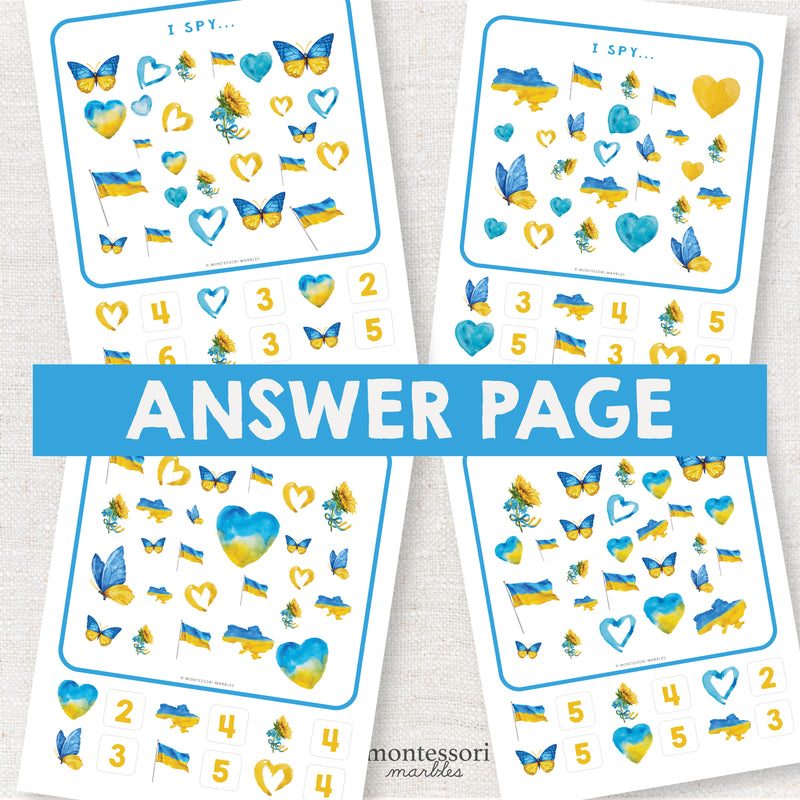 Ukraine "I Spy" Activity